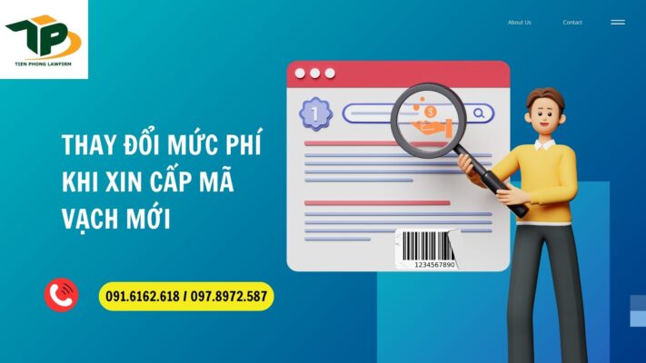 Thay đổi mức phí khi xin cấp mã vạch mới