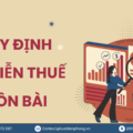 Quy định về miễn thuế môn bài