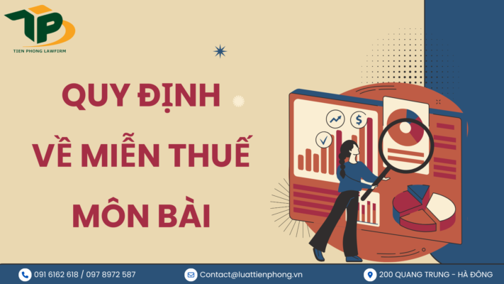 Quy định về miễn thuế môn bài