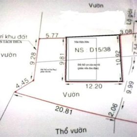 Diện tích tối thiểu được cấp sổ đỏ ở Hà Nội là bao nhiêu?