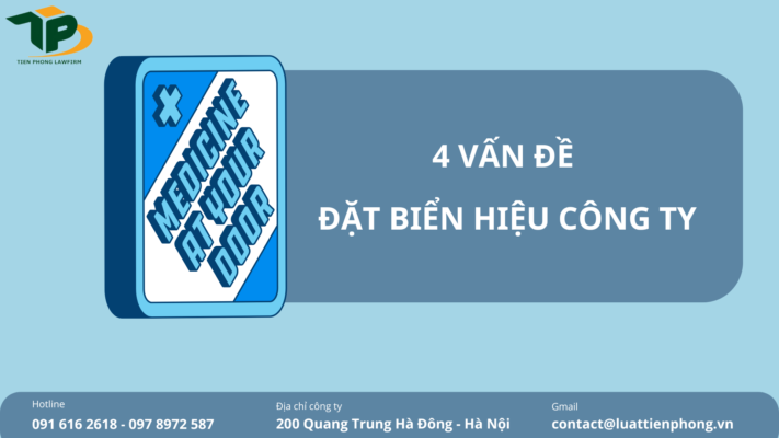 Tư vấn về đặt biển hiệu công ty