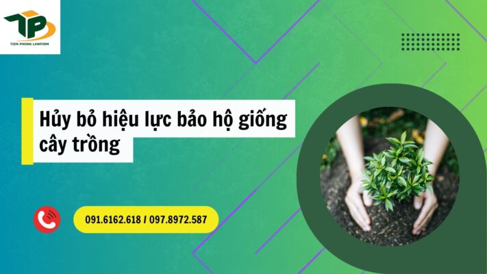 Hủy bỏ hiệu lực bằng bảo hộ giống cây trồng