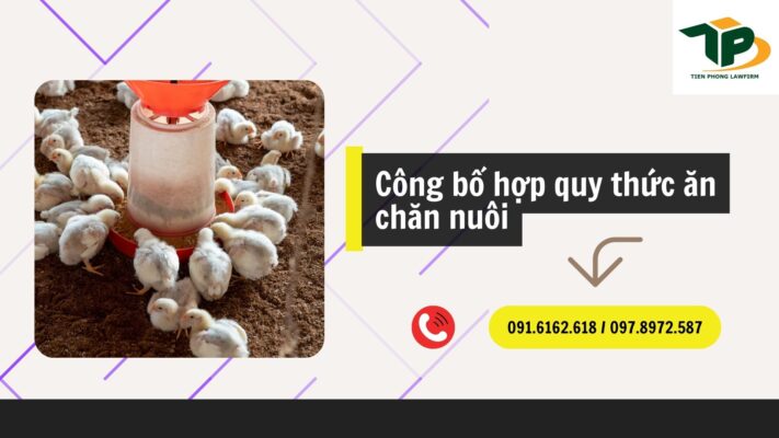 Công bố hợp quy thức ăn chăn nuôi