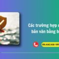 Các trường hợp cấp phó bản văn bằng bảo hộ