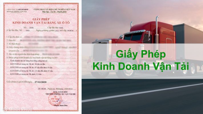 Tư vấn quy định mới nhất về cấp giấy phép kinh doanh vận tải