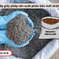 Mẫu đơn đề nghị cấp giấy phép sản xuất phân bón mới nhất