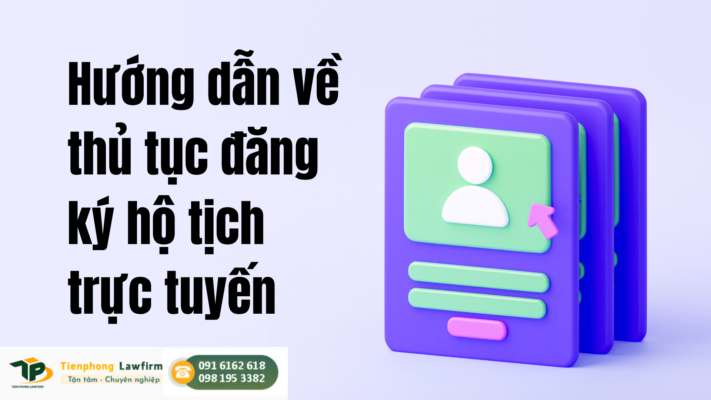 Hướng dẫn về thủ tục đăng ký hộ tịch trực tuyến