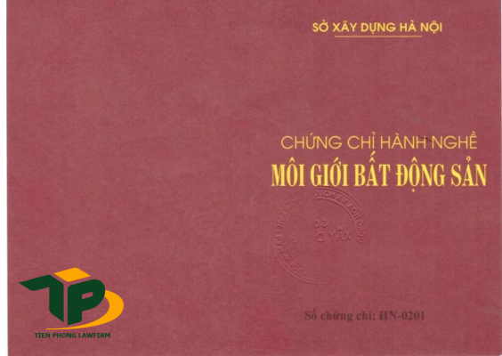 Xin chứng chỉ hành nghề môi giới bất động sản