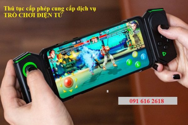 Thủ tục cấp phép cung cấp dịch vụ trò chơi điện tử