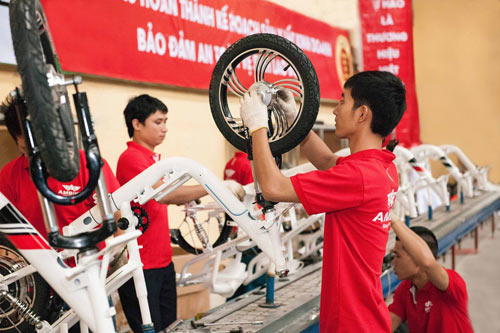 Trên 3500 xe đạp Trung Quốc giả nguồn gốc Việt Nam xuất khẩu đi Mỹ