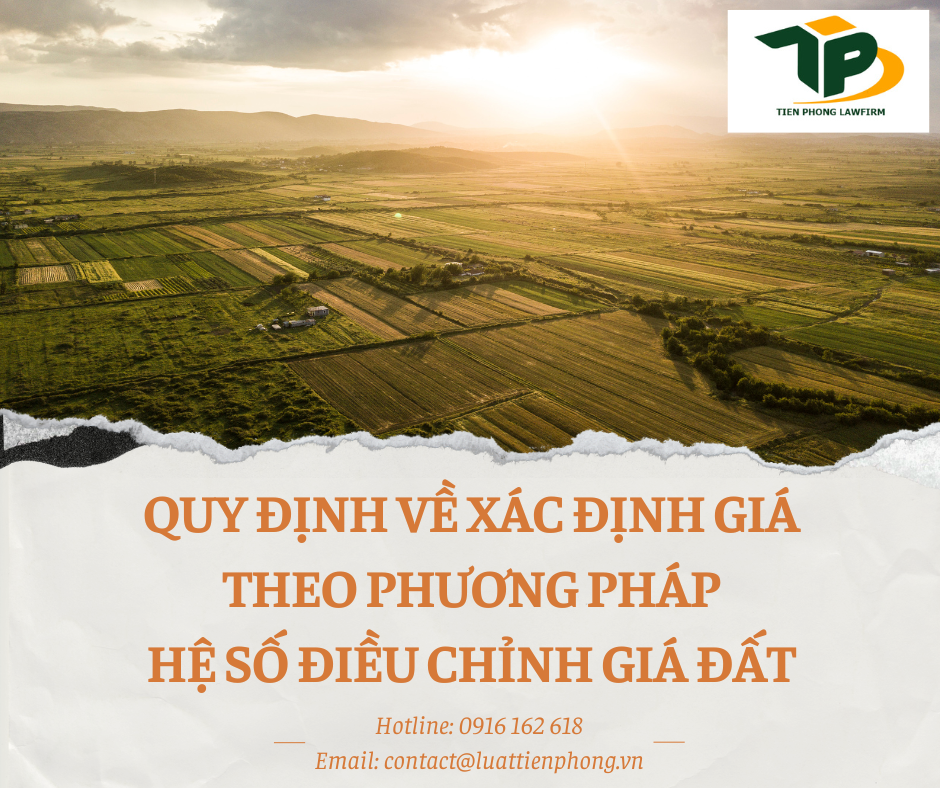 Quy định về xác định giá theo phương pháp hệ số điều chỉnh giá đất