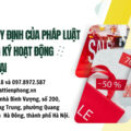 Tư vấn quy định của pháp luật phải đăng ký hoạt động khuyến mại