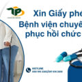 Xin giấy phép bệnh viện về phục hồi chức năng