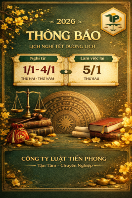 TB nghỉ tết dương lịch 2026