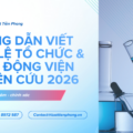 Luật Tiền Phong hướng dẫn chi tiết viết điều lệ Viện nghiên cứu 2026