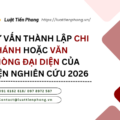 Luật Tiền Phong tư vấn thành lập đơn vị trực thuộc VNC 2026